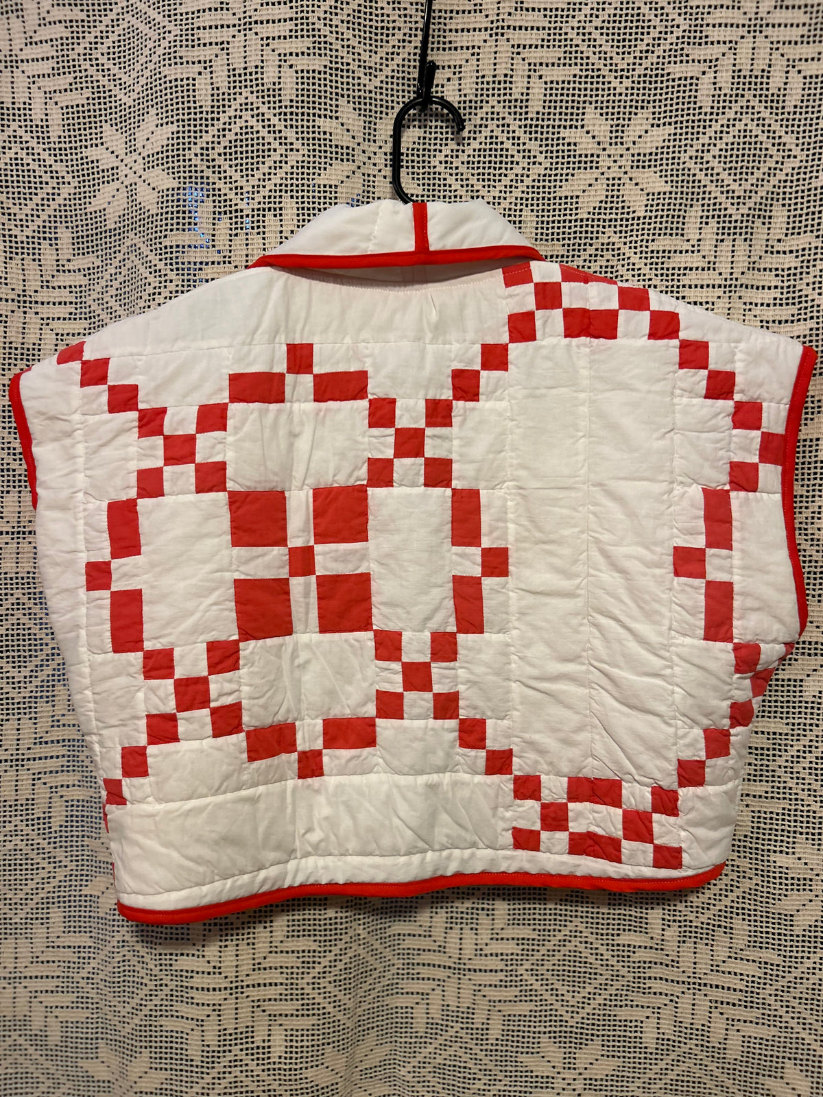 Cropped Quilt Vest