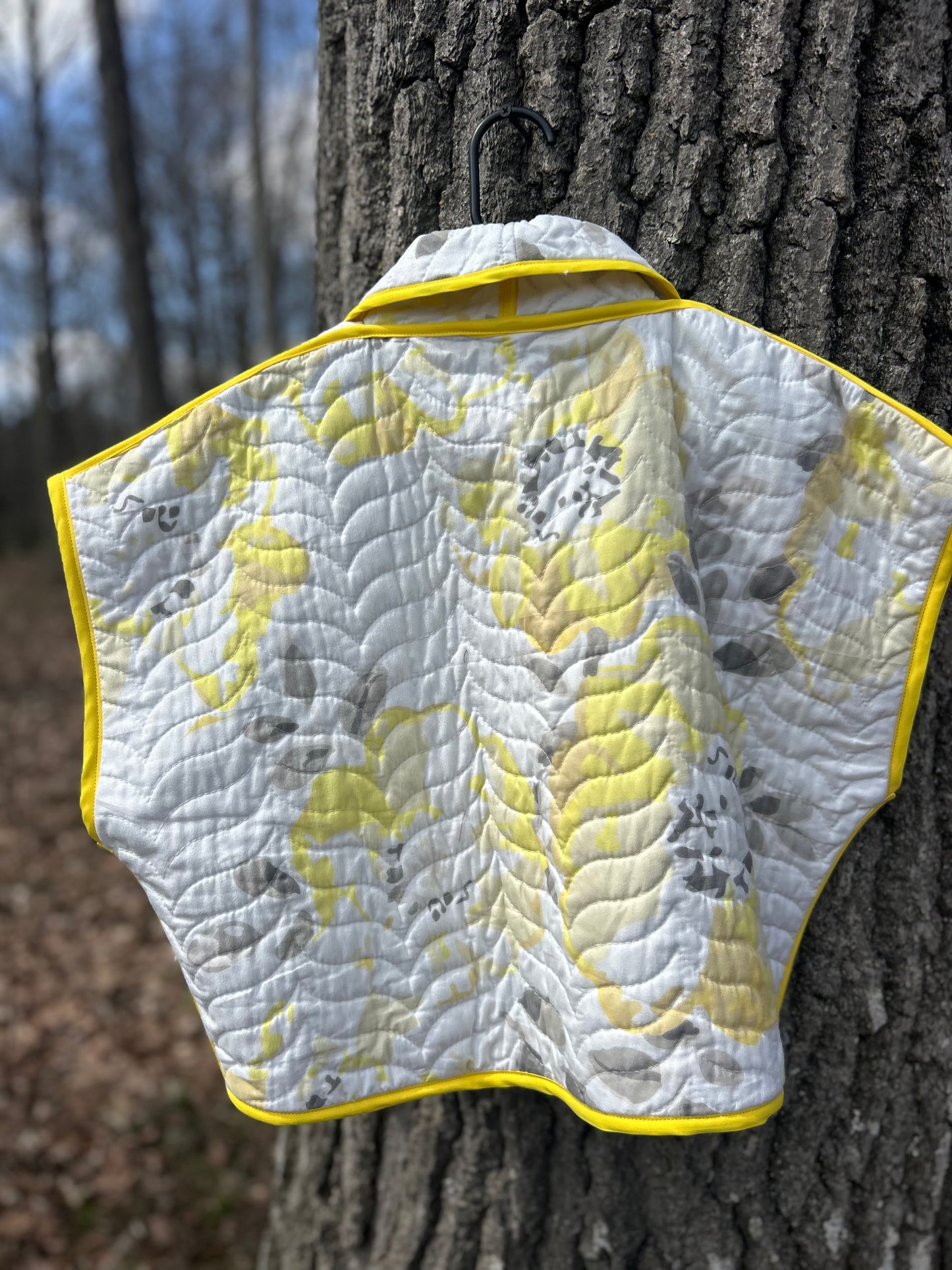 Cropped Quilt Vest