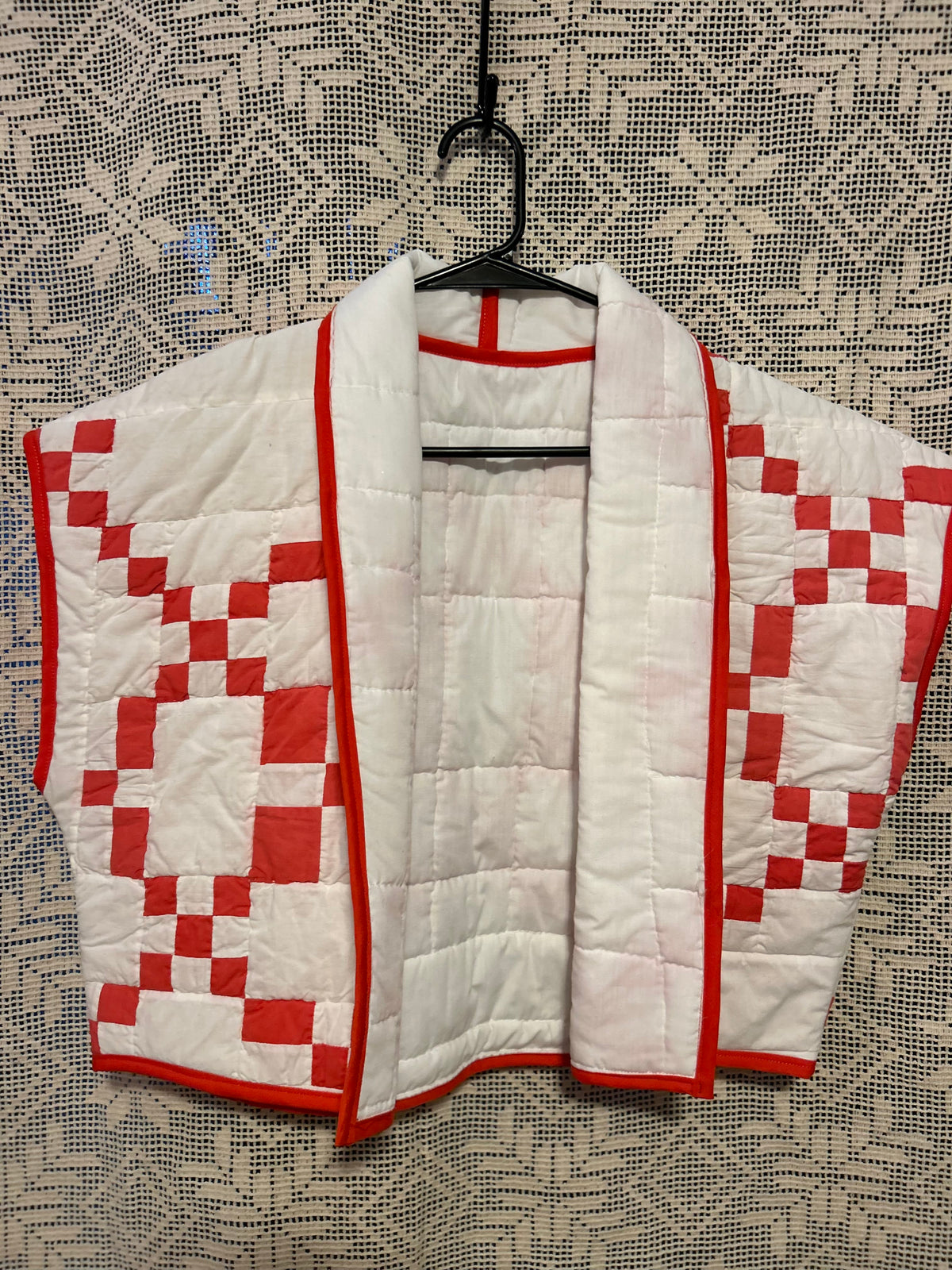 Cropped Quilt Vest