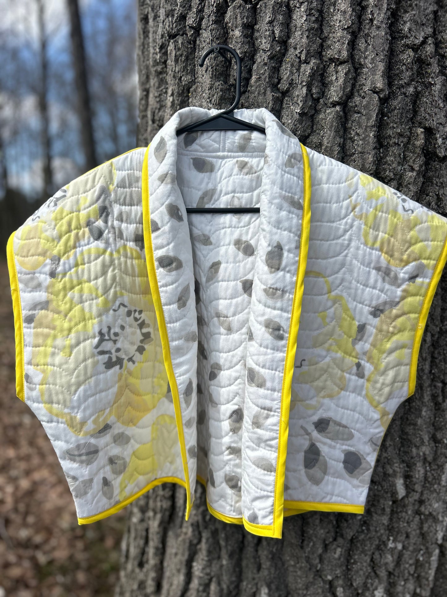 Cropped Quilt Vest